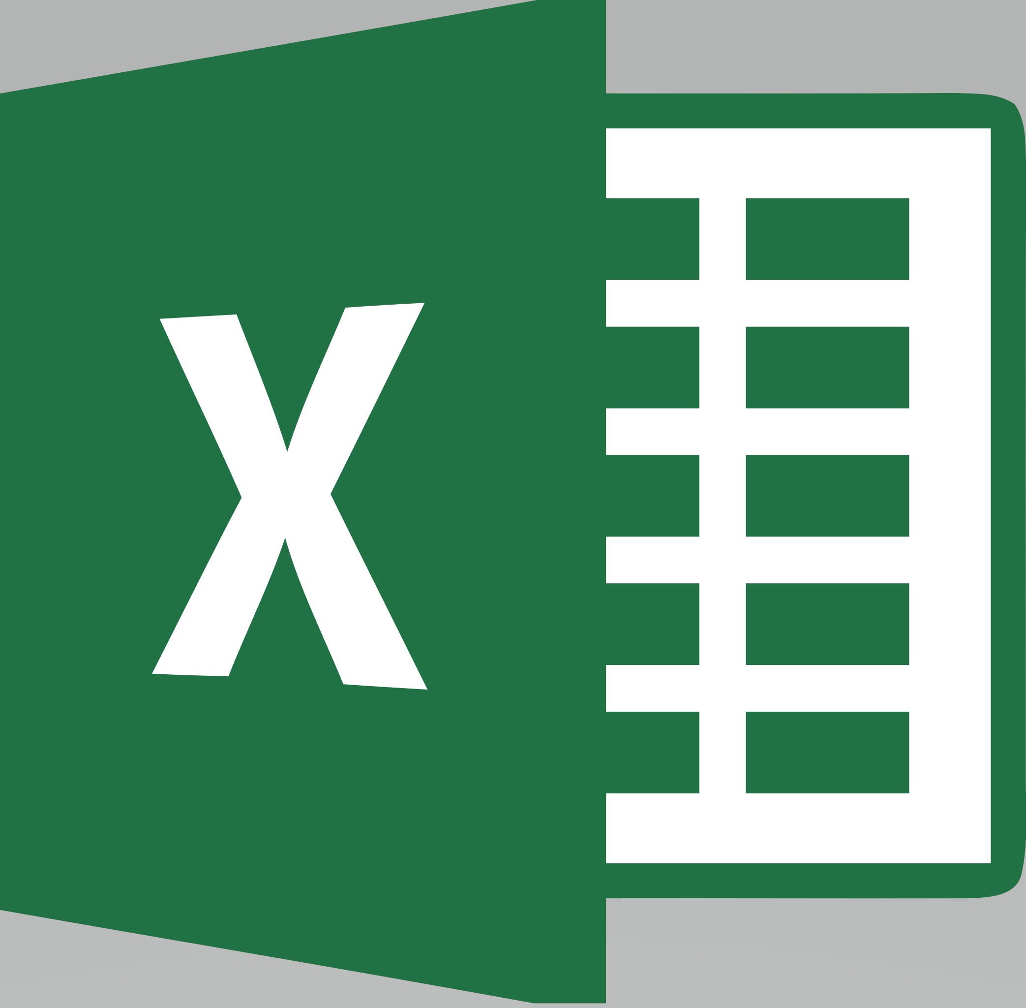 Microsoft Excel 2013 2019 logo