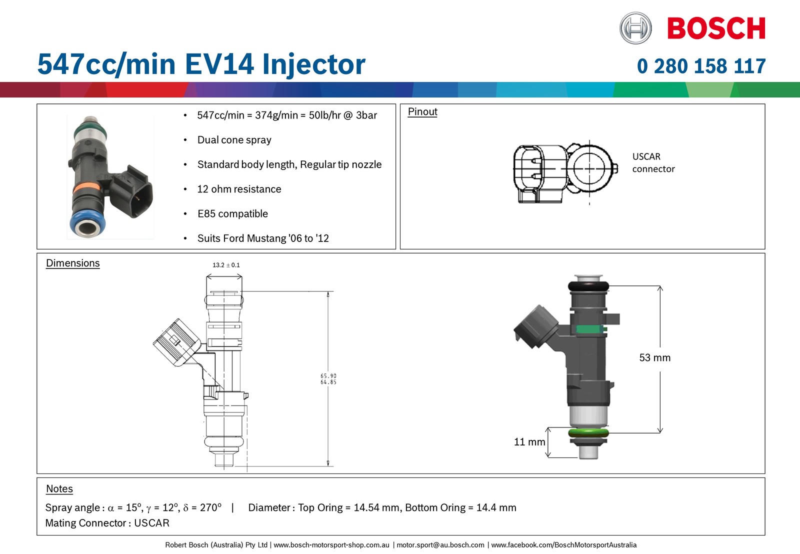 injecteur 0280158117