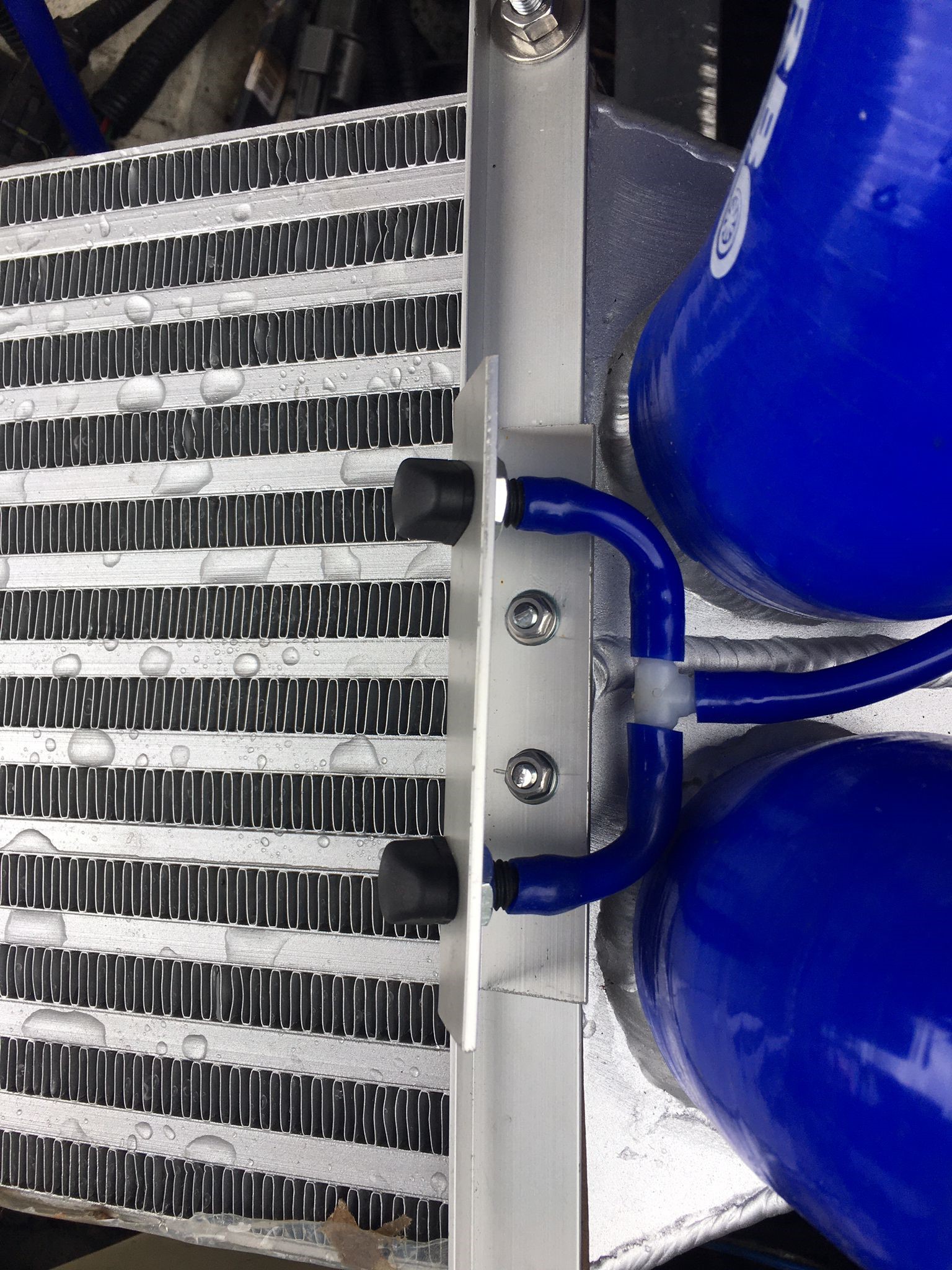 intercooler sprays eau