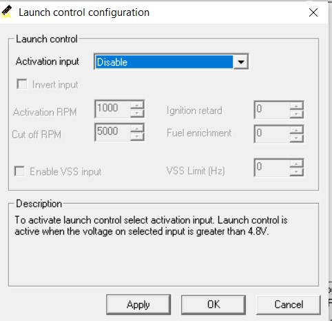 launch control